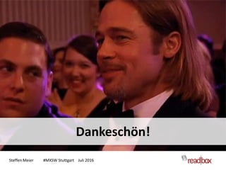 Steffen Meier #MXSW Stuttgart Juli 2016
Dankeschön!
 