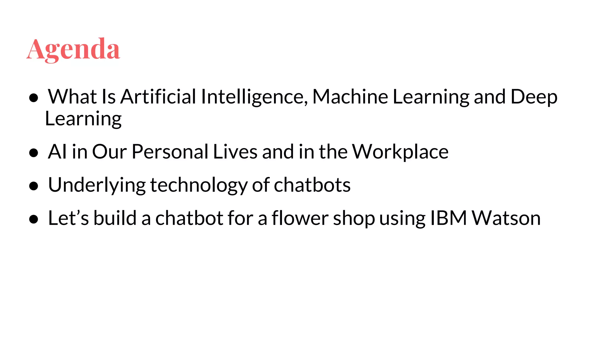 Build A Chatbot With Ibm Watson No Coding Required Pptx