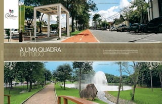 Parque areião
A nova região do Marista está entre a Alameda Ricardo
Paranhos e o Parque Areião. Rica em história, qualidade
de vida e valorizada por sua centralidade.
aumaquadra
detudo.
Alameda Ricardo Paranhos
//LOCALIZAÇÃO10
 