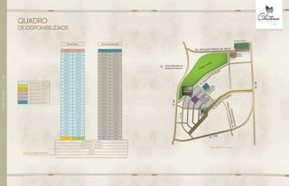 Campo do Goiás
Al. Ricardo
Batalhão
da
Polícia
M
ilitar
de
Choque
Polícia
Federal
Espaço
EBM
Paranhos
R. 1138
R. 1139
Al. Am
ericano
R.90
Av.85
Av. Edmundo Pinheiro de Abreu
do Brasil
R. 1141
R. Am
élia
Artiaga
R.135
Av. 136
CHATEAU
MARISTA
Al.DomEmanoelGomes
(ViaGastronômica)
Área referente ao
Marista Premium Parque Areião
Mapa ilustrativo sem escala.
//FICHATÉCNICA144
quadro
de disponibilidade
Torre Parc Torre Boulevard
3101P 3102P 3101B 3102B
3001P 3002P 3001B 3002B
2901P 2902P 2901B 2902B
2801P 2802P 2801B 2802B
2701P 2702P 2701B 2702B
2601P 2602P 2601B 2602B
2501P 2502P 2501B 2502B
2401P 2402P 2401B 2402B
2301P 2302P 2301B 2302B
2201P 2202P 2201B 2202B
2101P 2102P 2101B 2102B
2001P 2002P 2001B 2002B
1901P 1902P 1901B 1902B
1801P 1802P 1801B 1802B
1701P 1702P 1701B 1702B
1601P 1602P 1601B 1602B
1501P 1502P 1501B 1502B
1401P 1402P 1401B 1402B
1301P 1302P 1301B 1302B
1201P 1202P 1201B 1202B
1101P 1102P 1101B 1102B
1001P 1002P 1001B 1002B
901P 902P 901B 902B
801P 802P 801B 802B
701P 702P 701B 702B
601P 602P 601B 602B
501P 502P 501B 502B
401P 402P 401B 402B
3º pavimento - Lazer
2º pavimento -­Garagem
1º pavimento -­Garagem
Térreo
Subsolo 1Acesso ao empreendimento
Apartamento 233m²*
Apartamento 238m²*
Apartamento 245m²*
Apartamento 461m²*
Apartamento 198m²*
Apartamento 252m²*
Apartamento 390m²*
* Medida aproximada considerando escaninho 1701P 1702P 1701B 1702Be não incluindo área de vaga de garagem.
 