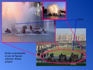 Brotan nuevamente el uso de figuras clásicas: dioses griegos Apolo 