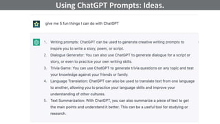 @schachin
Kristine Schachinger
Some of the general parameters that are used to train language models include:
Using ChatGP...