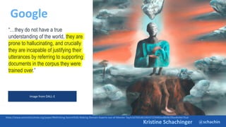 @schachin
Kristine Schachinger
Google
https://www.semanticscholar.org/paper/Rethinking-Search%3A-Making-Domain-Experts-out...
