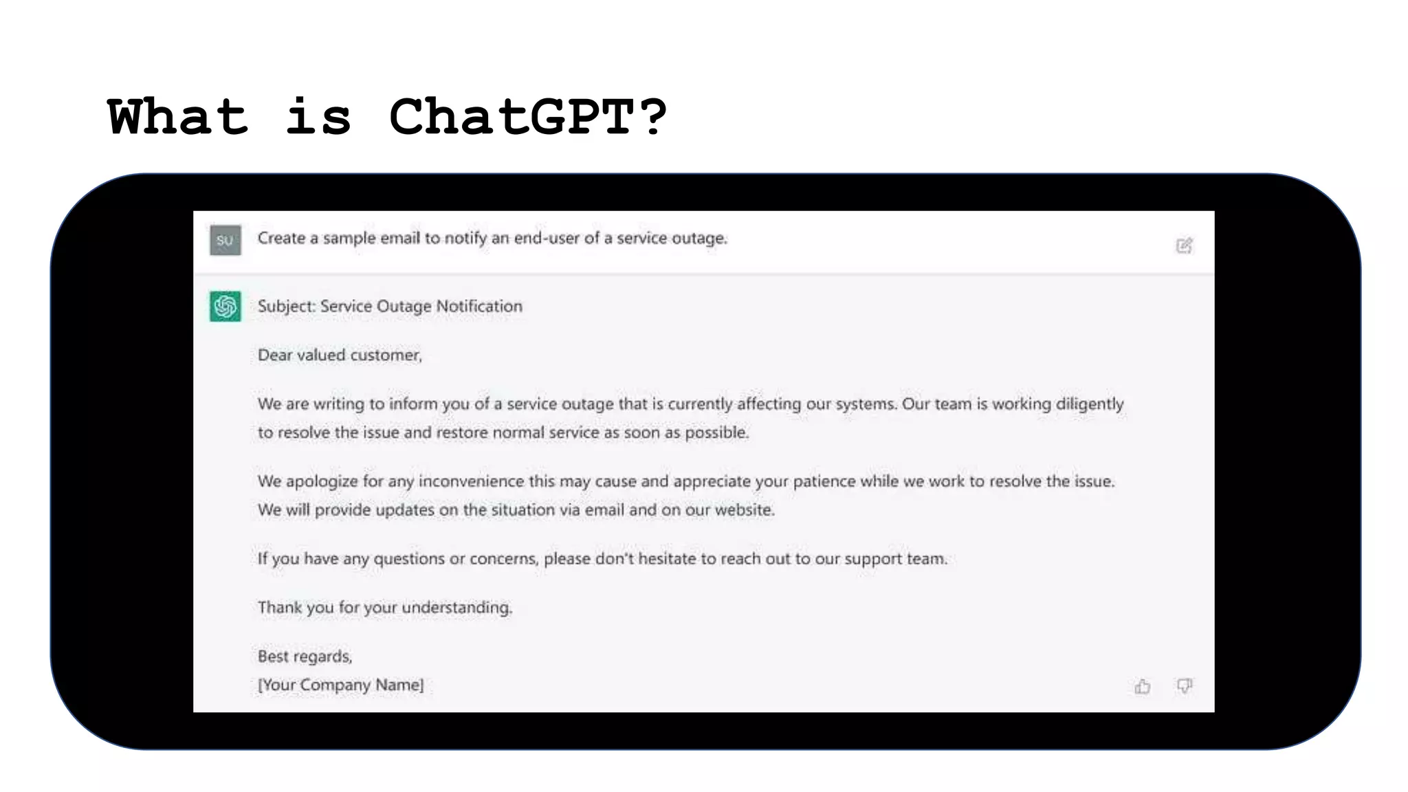 Introduction to ChatGPT | PPTX | Computer Software and Applications ...