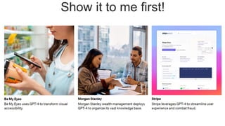 Show it to me first!
 