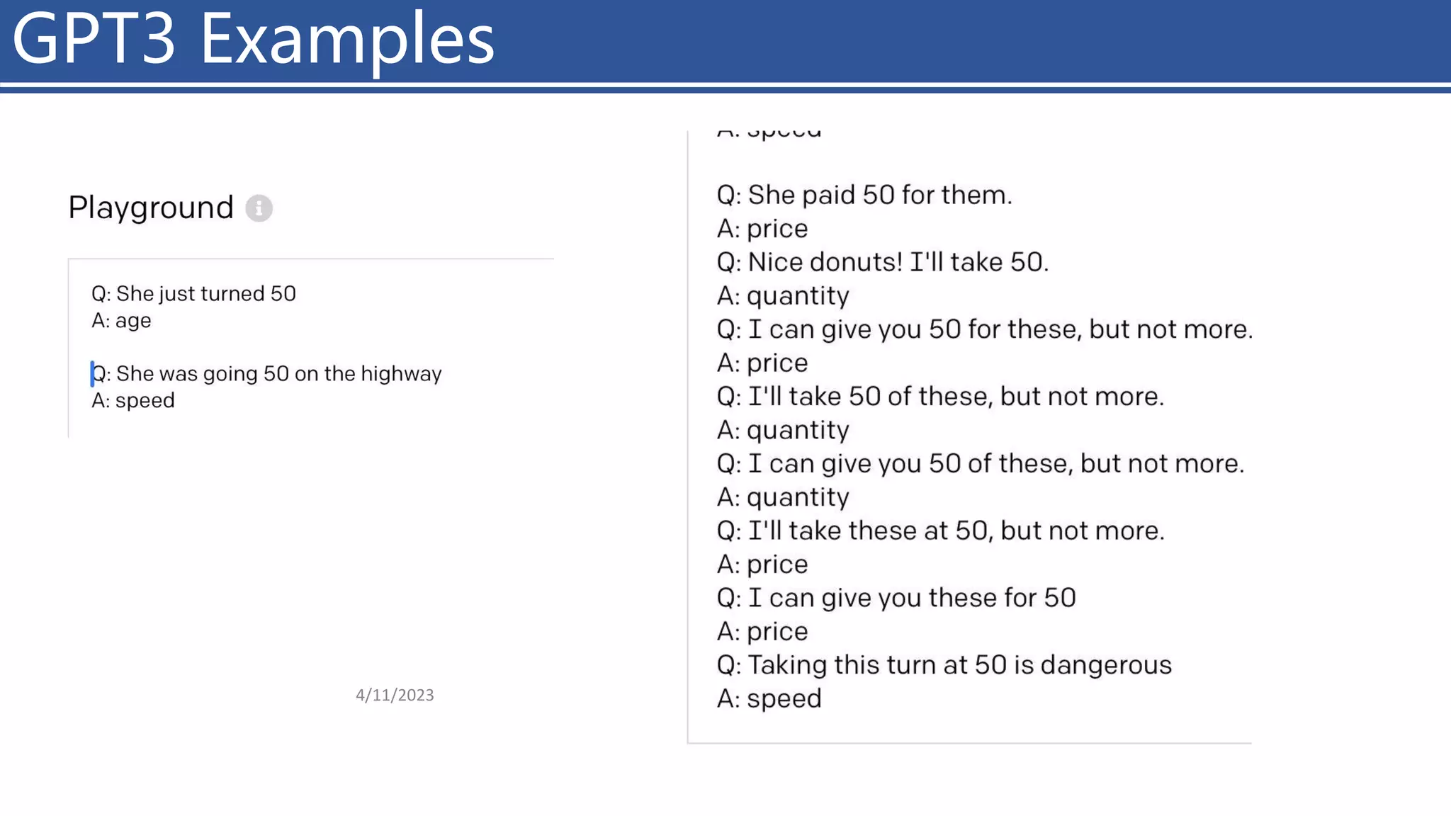 GPT3 Examples
4/11/2023 Piji Li, LLM&ChatGPT 243
 
