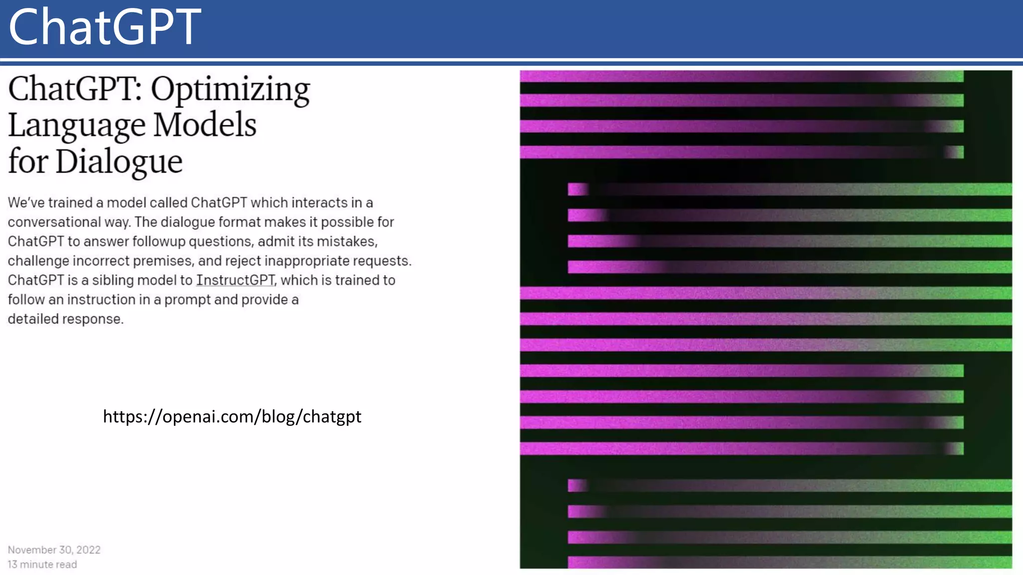 ChatGPT
4/11/2023 Piji Li, LLM&ChatGPT 287
https://openai.com/blog/chatgpt
 