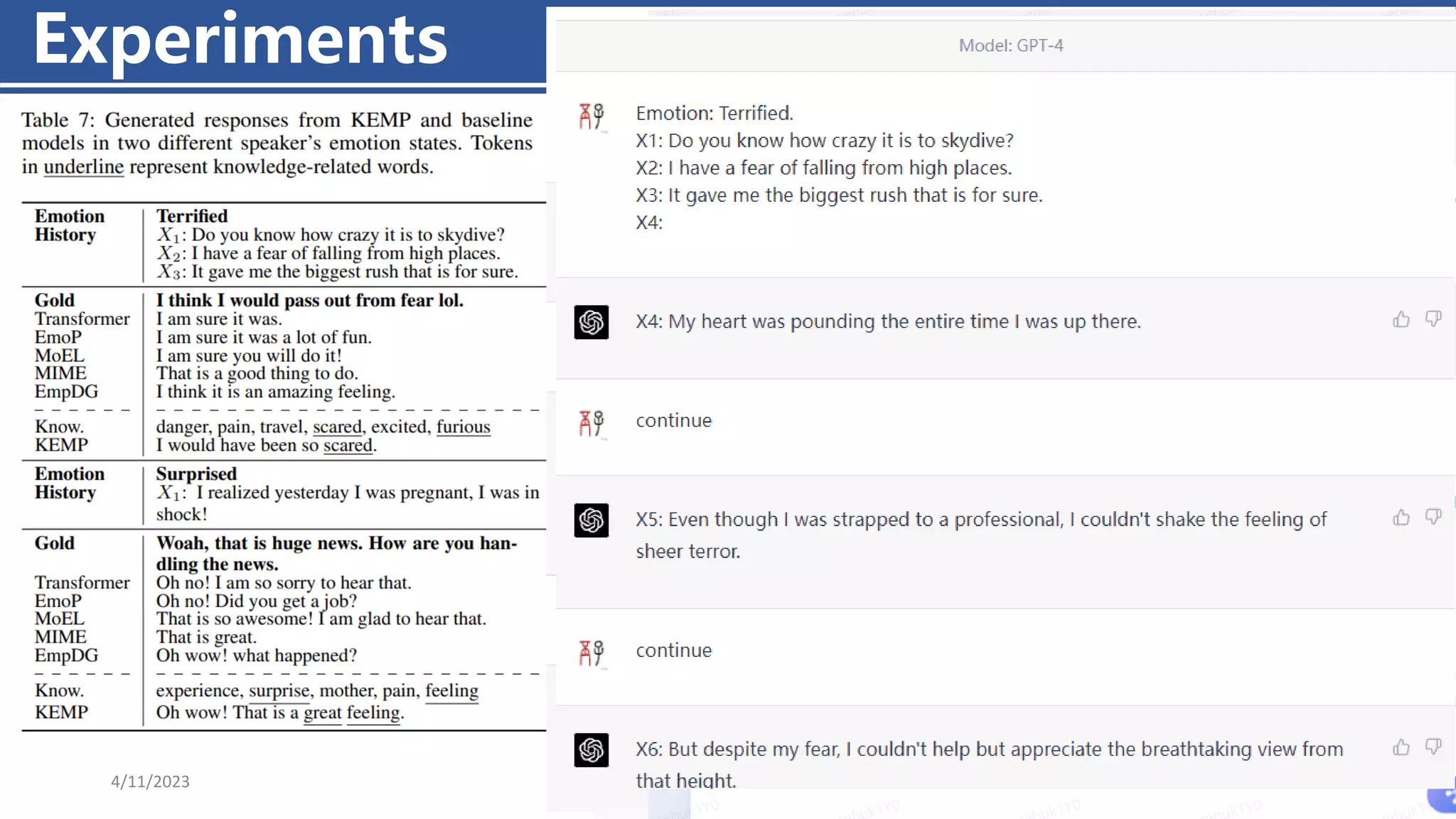 4/11/2023 Piji Li, LLM&ChatGPT 377
Experiments
 