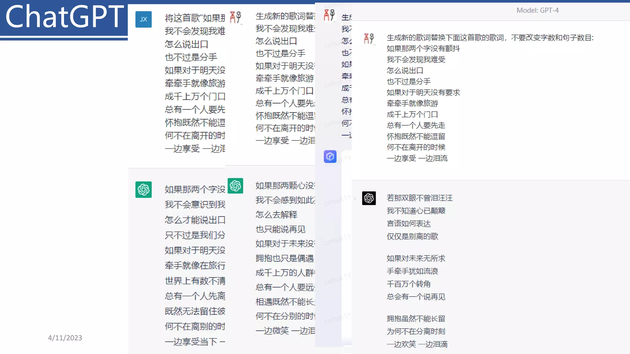 4/11/2023 Piji Li, LLM&ChatGPT 427
ChatGPT
 