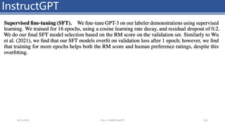 InstructGPT
4/11/2023 Piji Li, LLM&ChatGPT 312
 