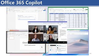 4/11/2023 Piji Li, LLM&ChatGPT 362
Office 365 Copilot
 