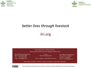 The influence of livestock products (LP) on nutrition during the first 1000 days