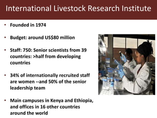 Vaccines and diagnostics—The case for regional One Health centres of excellence 