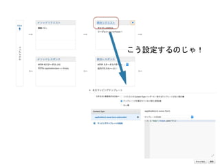 こう設定するのじゃ！
 
