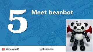 http://bigpanda.io@chuparkoﬀ
5
Meet beanbot
34
 
