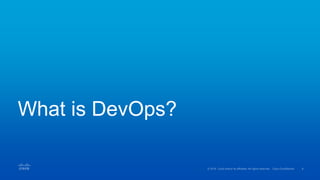 What is DevOps?
 