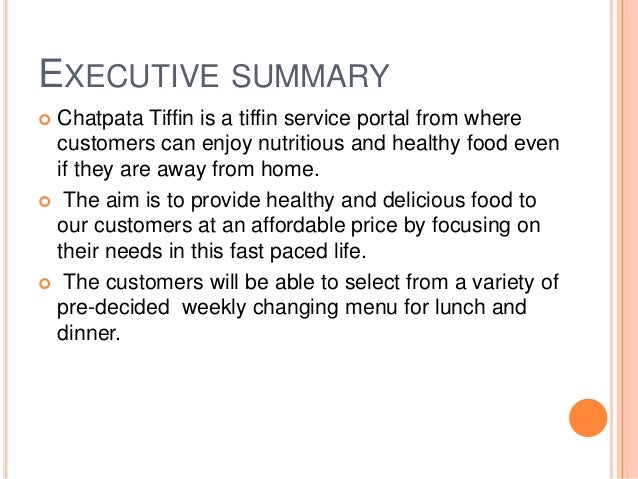 Tiffin service rate list image