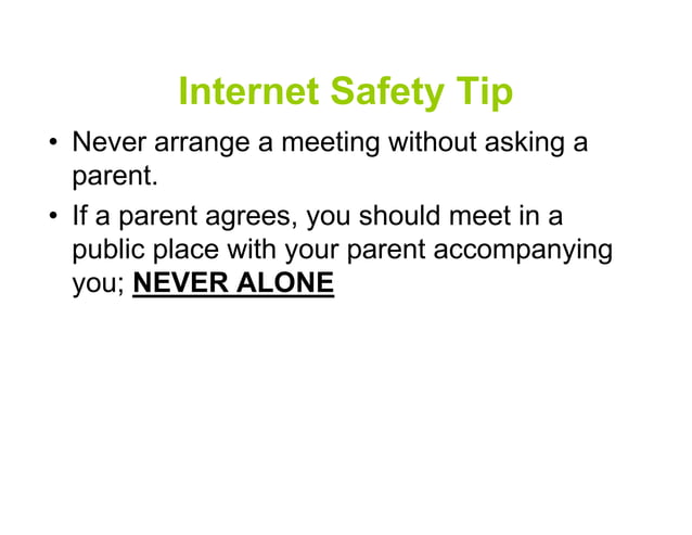 Chat Room Safety