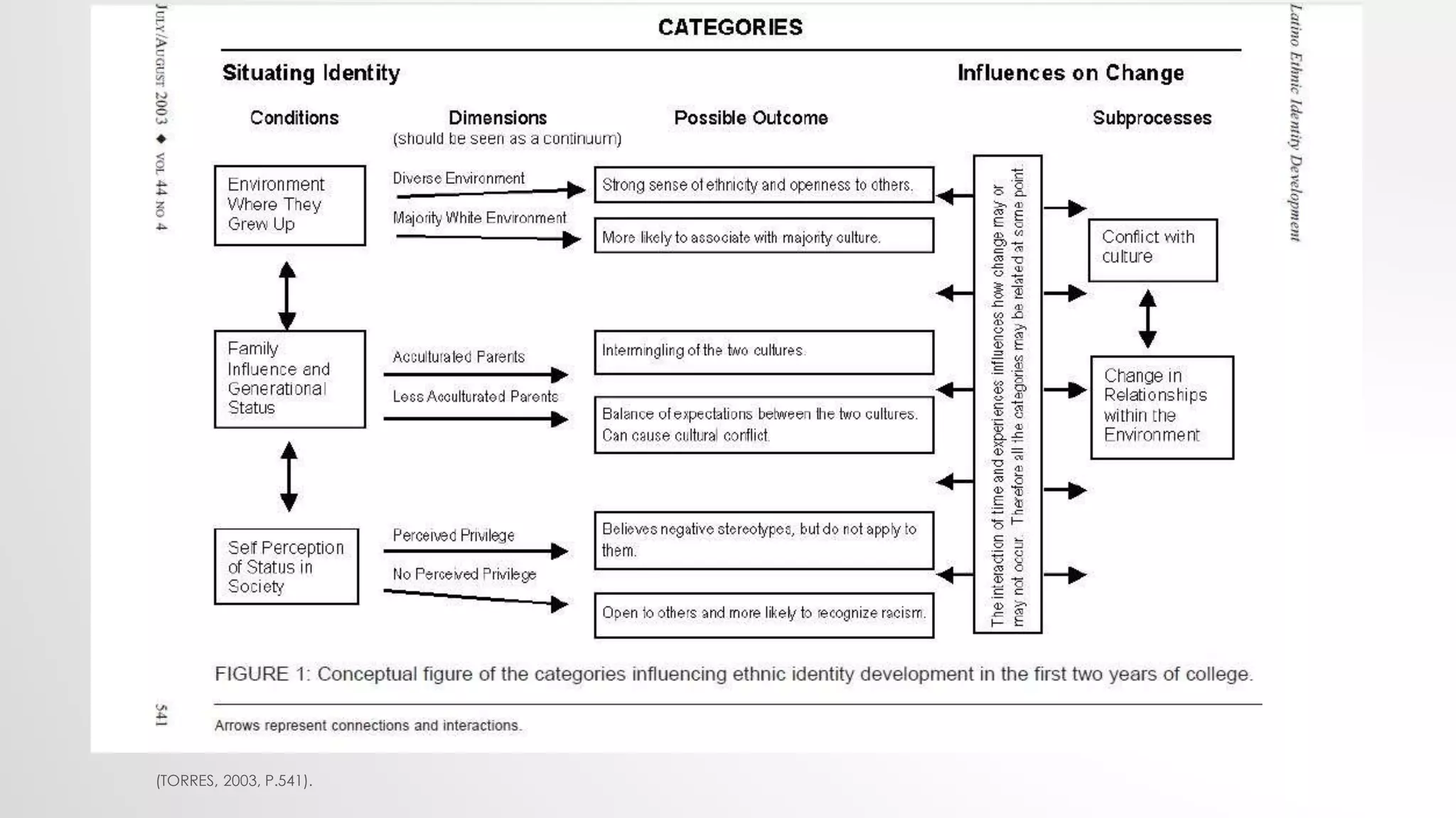 (TORRES, 2003, P.541).
 