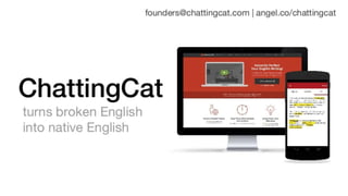 Chattingcat Pitch Deck