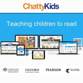 Teaching children to read
 