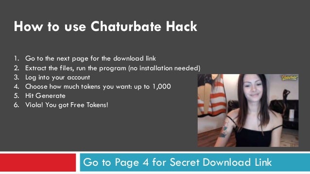Chaturbate Token Hack