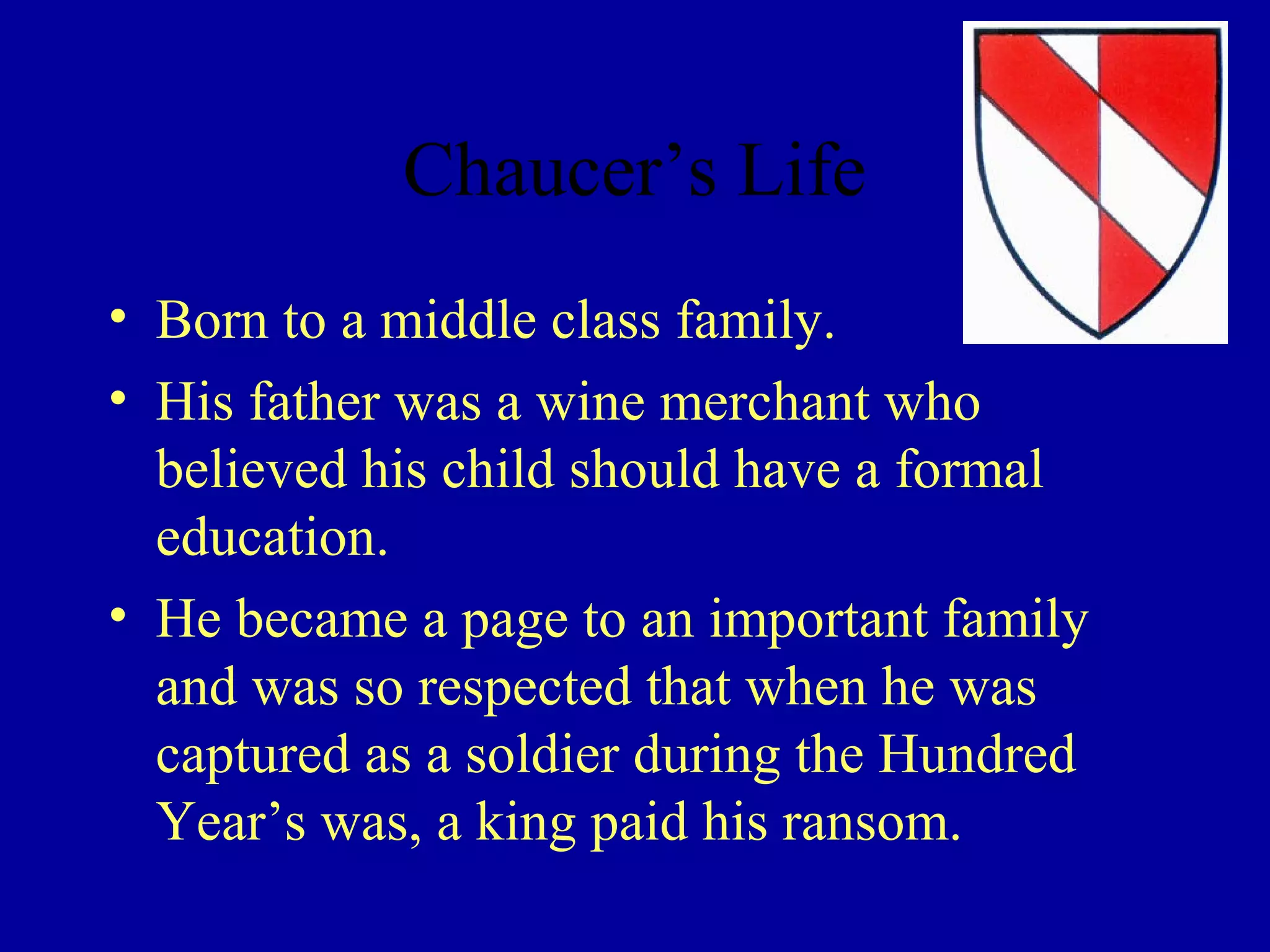 Chaucer | PPT