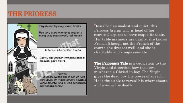 woman characters in general prologue The three estates model: represented and satirised in chaucer's however, it would be wrong to deduce that all of the characters in chaucer's general prologue are presented in accordance with tradition of the three estates model apart from. woman characters in general prologue The three estates model: represented and satirised in chaucer's however, it would be wrong to deduce that all of the characters in chaucer's general prologue are presented in accordance with tradition of the three estates model apart from.