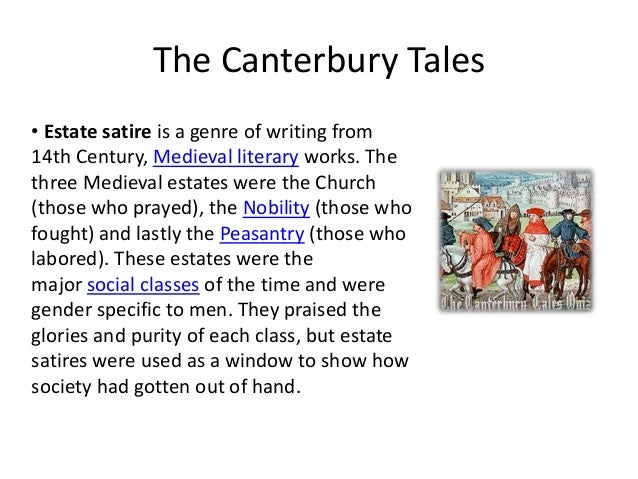 Essay on chaucer-canterbury tales