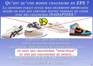 Chaussure eps-site