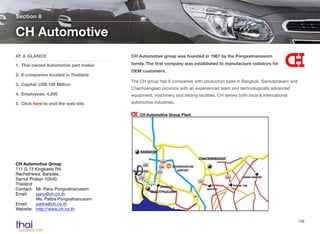CH Automotive PPT