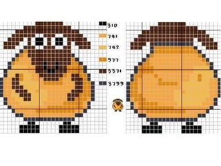 Chaveirinhos ponto cruz