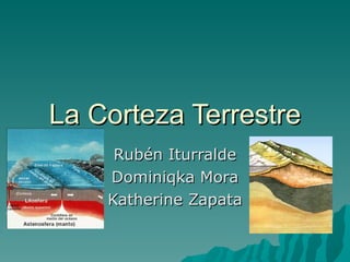 La Corteza Terrestre Rubén Iturralde Dominiqka Mora Katherine Zapata 