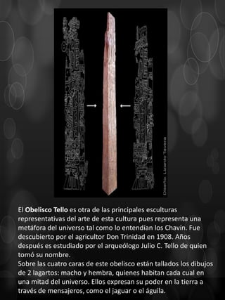Iconografia de las Imágenes representativas de Chavin | PPTX