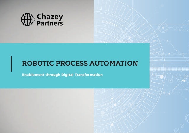 robotic process automation in shared services