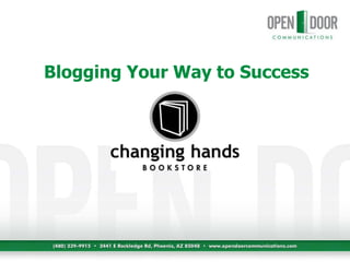 Blogging Your Way to Success 