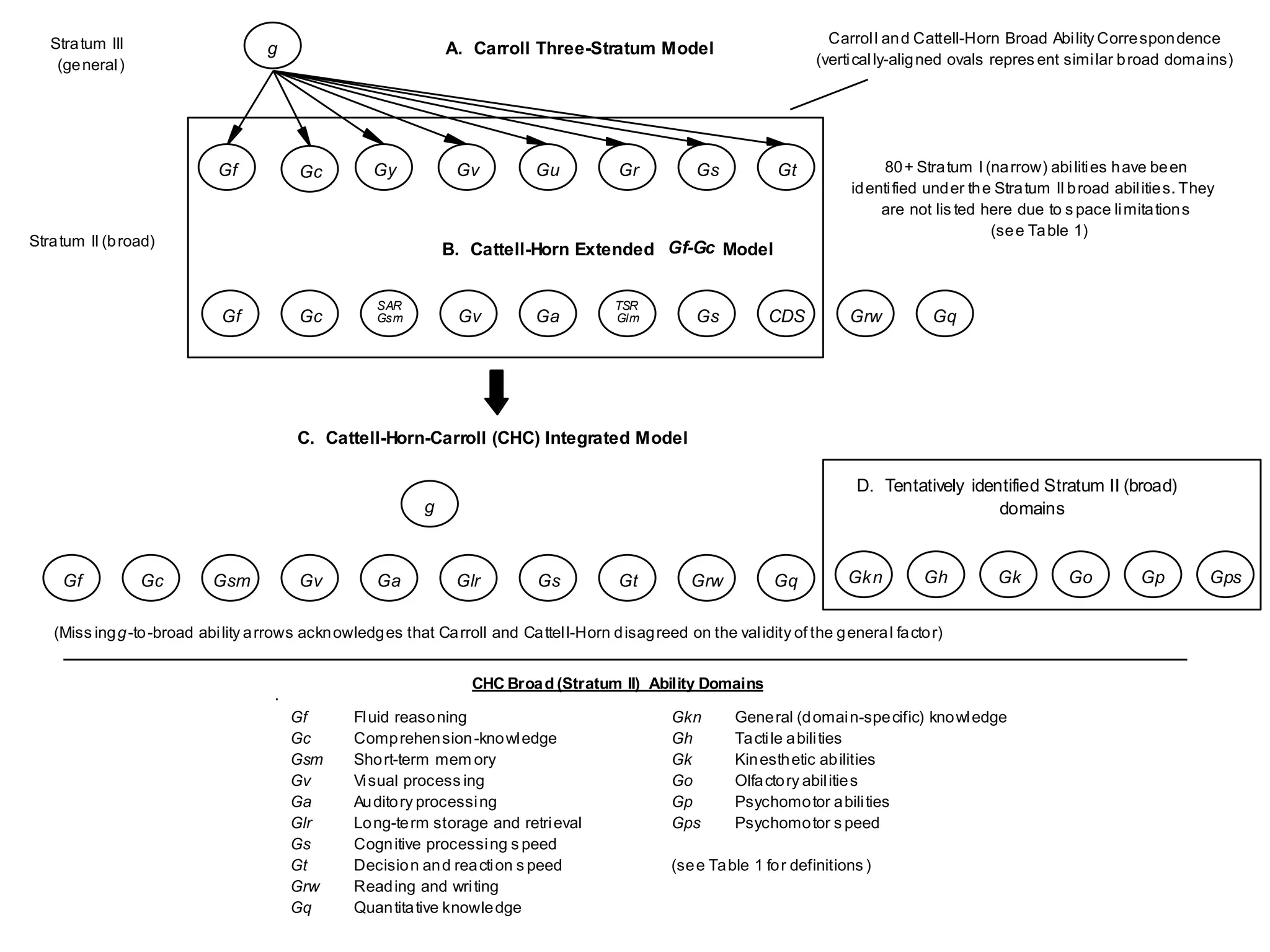 CHC theory 101: From general intelligence (g) to CHC theory | PPTX