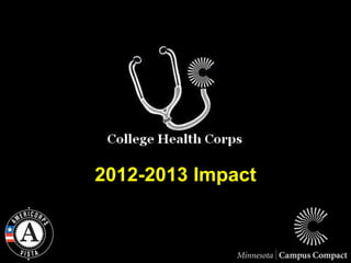 2012-2013 Impact
 