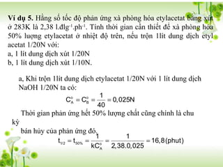 bậc phản ứng | PPT