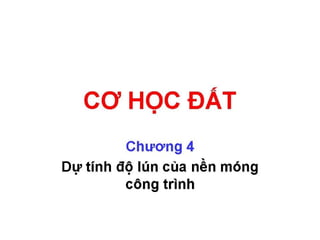 Cơ học đất