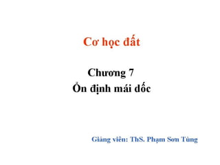 Cơ học đất