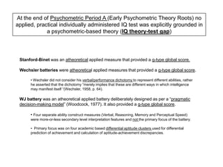Individual Difference ARE Important“The danger with not paying attention to individualdifferences is that we will repeat the current practice of simple assessments in curricular materials to evaluate a complex learning process and to plan for interventions with children and adolescents with markedly different needs and learning profiles.” (Semrud-Clikeman, 2005)“Nonresponders” provide sound evidence thatone size DOES NOT fit all.