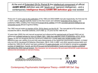 What is a Specific Learning Disability?IDEA Definitions and PracticesDetermining Specific Learning DisabilityDiscrepancy between “ability” and “achievement” (typically using cut-off points and global IQ)