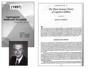 Different Cognitive Profiles Suggest Different InterventionsAmy’s cognitive testing shows a significant deficit in phonetic coding – she doesn’t know how to translate symbols into soundsGa deficit impacts her fluency – labored readingLack of decoding and fluency impacts comprehensionIntervention should focus on Phonemic Awareness – Remediate GaMascolo and Flanagan (2008)