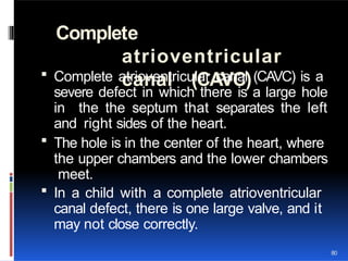 CONGENITAL HEART DISEASES (FOUND IN PEDIATRICS) | PPTX