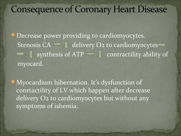 CHRONIC HEART DISEASE (CHD) | PPT