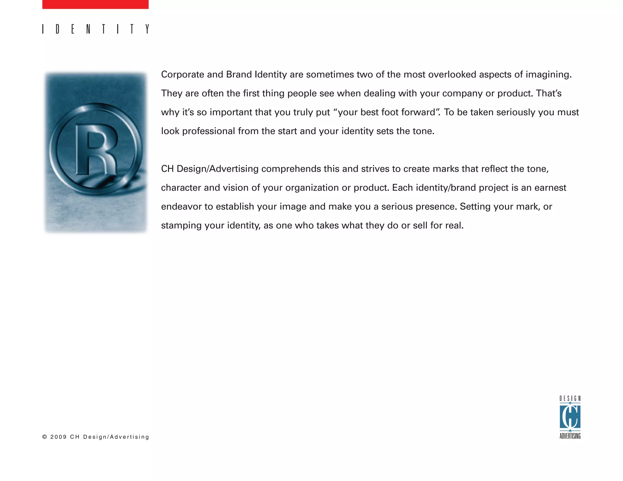 CH Design/Advertising Portfolio