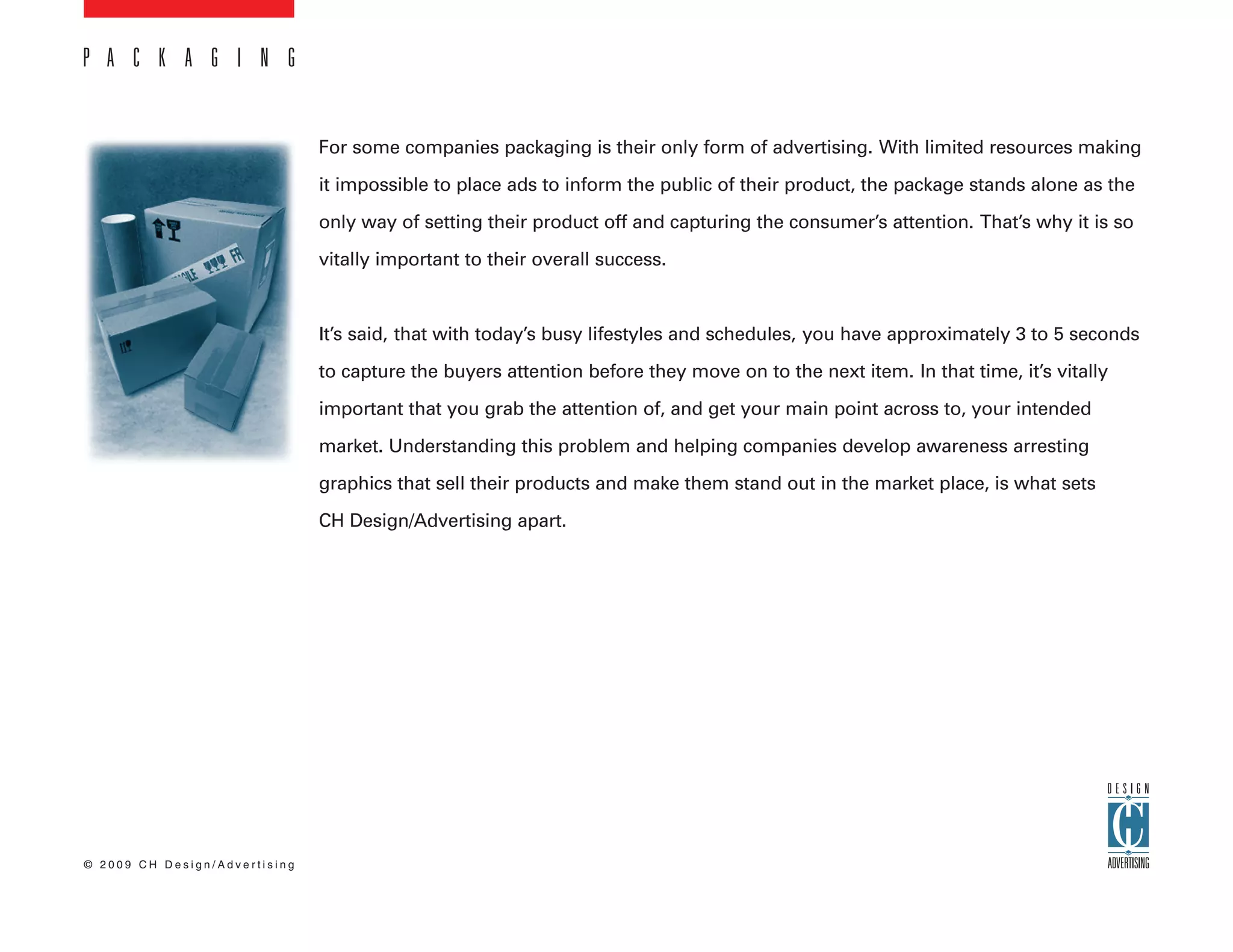 CH Design/Advertising Portfolio