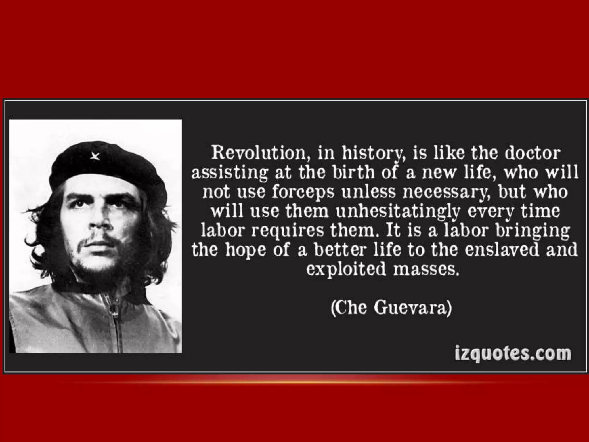 Ernesto Che Guevara | PPTX, image size:2048x1536
