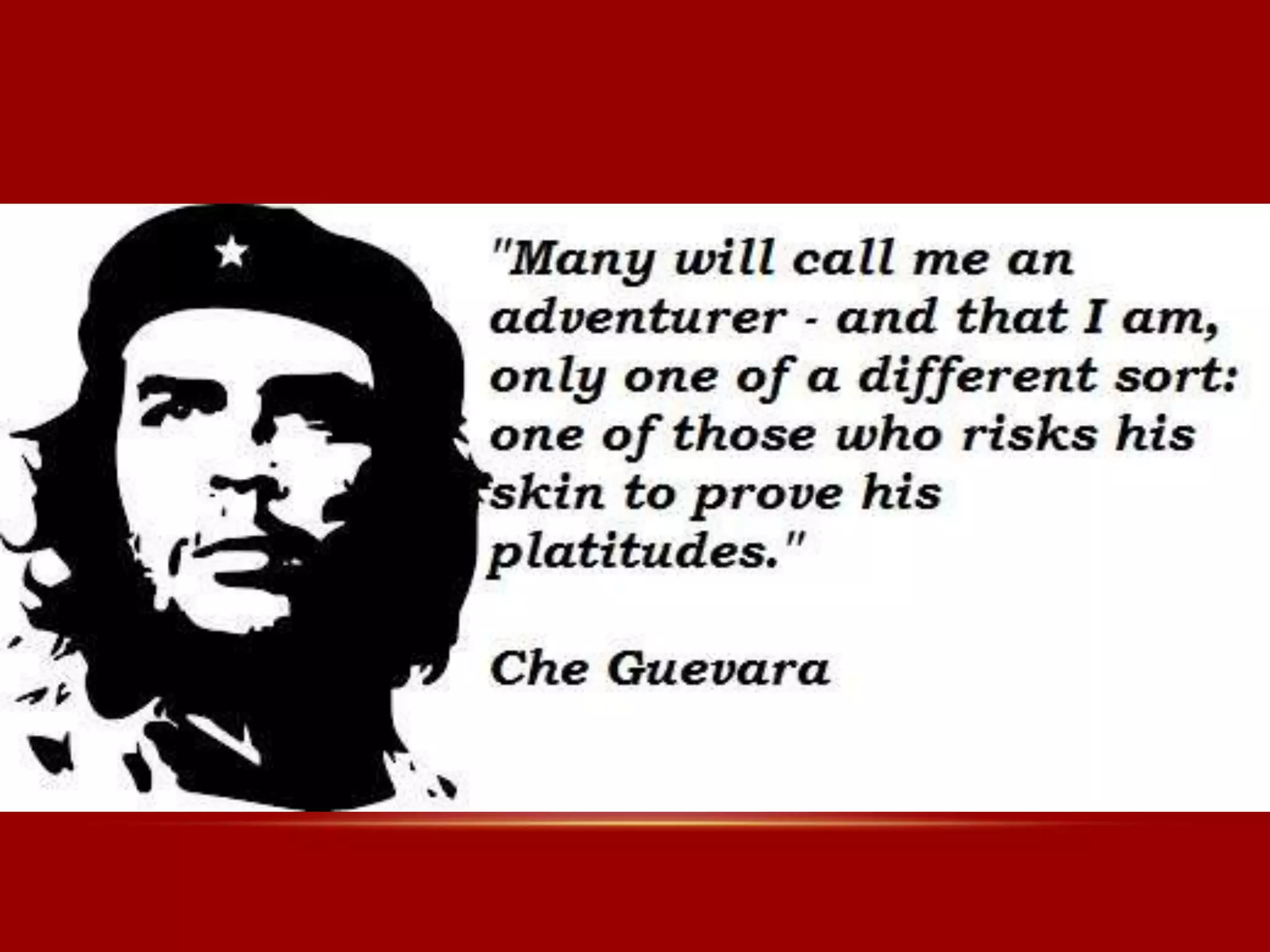 Ernesto Che Guevara | PPTX, image size:2048x1536